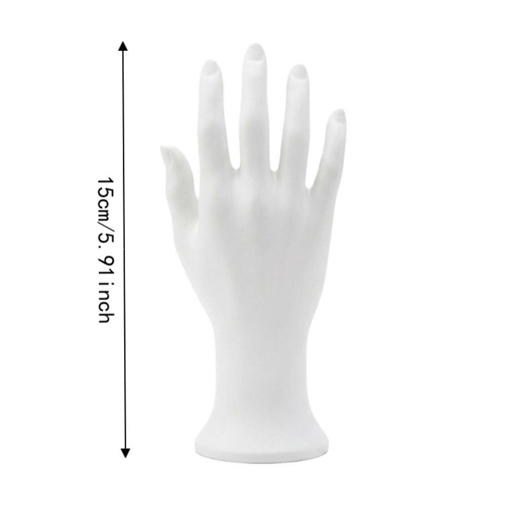 3D Printed Mannequin Hand Model Elegant Ring Organizer Jewelry Display Hand Model Home Use