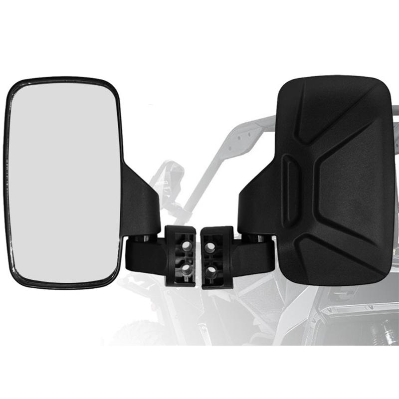 Upgrades Side View Mirrors with Adjustable Clamp Heavy Duty Side Mirrors set Shatter Proof Side Mirrors Easy Installs