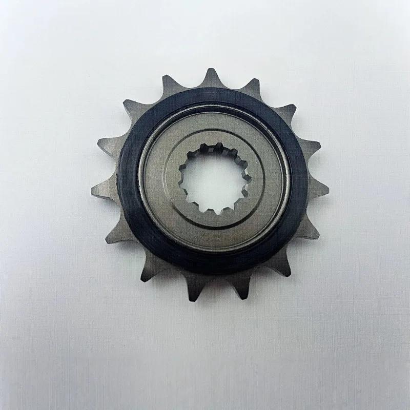 Für CFMOTO 450MT 450mt 450 MT 15Z Leises Langlebiges Motorrad Frontzahnrad Kettenrad Schwungrad Ritzel