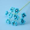 Cute Stars Crochet Flower Knitted Flower Finished Handmade Flowers  Artificial Plant Wedding Party Home Decor Friends Gift
