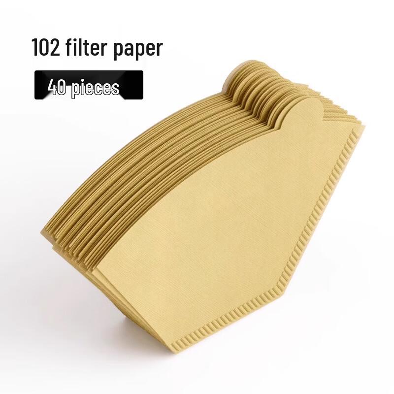 Bleached Fan-shaped Drip Coffee Filters