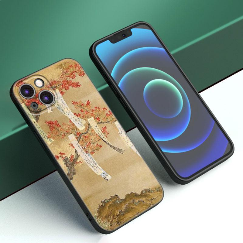 Japanese Style Art Phone Case For iPhone Samsung Galaxy Redmi Xiaomi Oppo OnePlus Note S A 7 8 9 10 11 12 13 14 20 21 22 23 53 54 Pro Max Plus Ultra