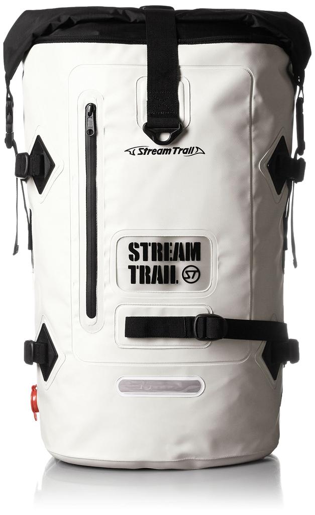 Stream Trail Waterproof Splash Backpack, (White)