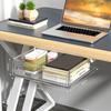 Drawer Storage Box Under Table Hidden Self-Adhesive Drawer Type Storage Cabinet Office Desk Organizing Large Capacity Drawer