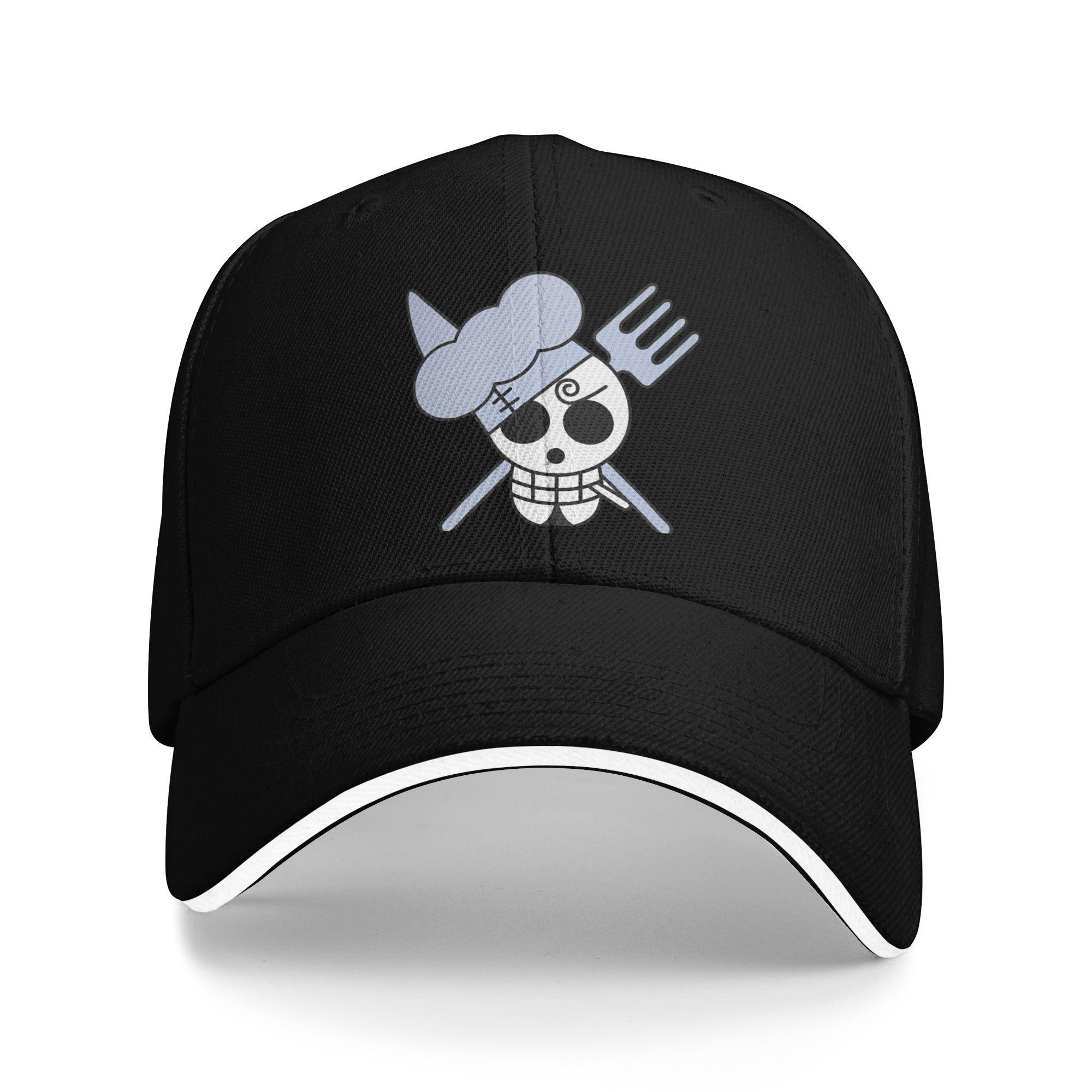 

The Best Leader One Piece Baseball Caps Vintage Monkey D Luffy Sandwich Hats for Men Women Adjustable Hats Cap Activities One Size