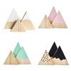 3 ks/Sada Severský horský styl Trojúhelníkový tvar Dekorace Ozdoby do dětského pokoje