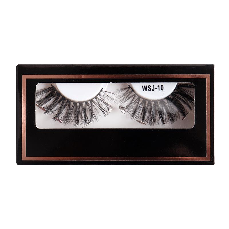Halloween False Eyelashes A Pair Of High Imitation Mink Hair Decorative Stickers Thick Eyelashes