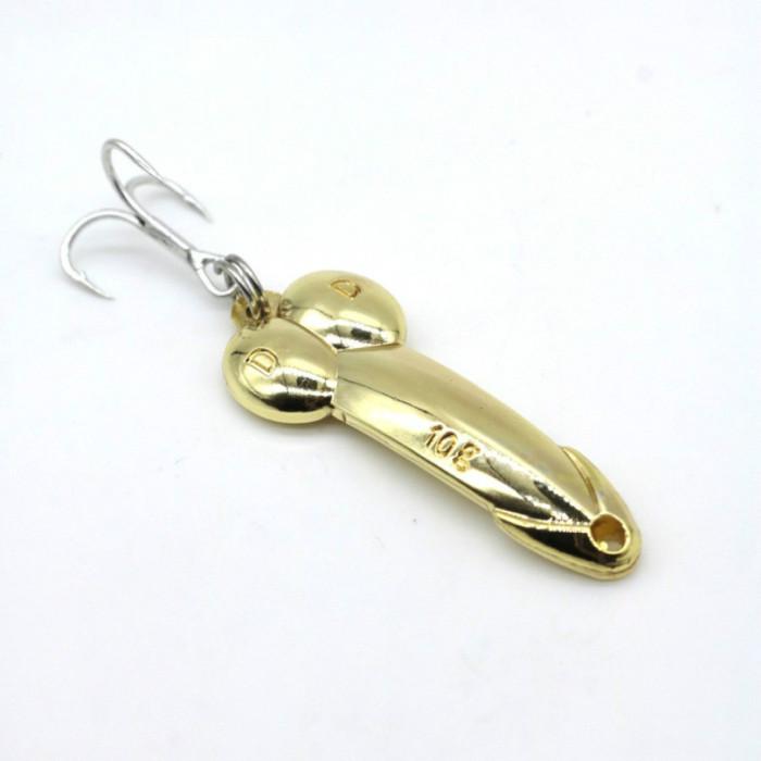 1PC 20g Metal Feather Spinner Bass Pike DD Spoon Bait Fishing Lure Iscas Artificial Hard Baits