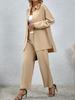 New Autumn Winter Women's Clothing Set - Chic Casual Shirt Long Sleeve Pants Loose Fit Fashion