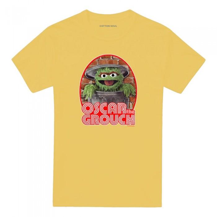 Sesame Street Unisex Adult Iron On Oscar The Grouch T-Shirt