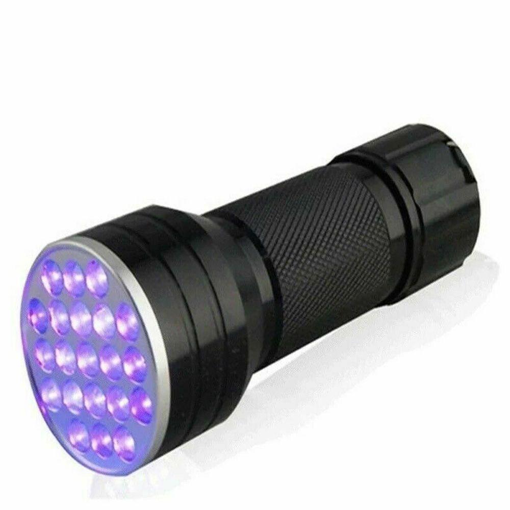 

Lantern Pet Urine Detector LED Fluorescence 21Lamp Beads Flashlight Torch UV Flashlight Black Light