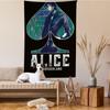 Suspense Film Alice InBorderland Printed Large Wall Tapestry Hanging Tarot Hippie Wall Rugs Dorm Cheap Hippie Wall Hanging
