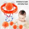 Bath Toy Basketball Hoop for Toddlers Kids Baby Bathtub Basketball with Suction Cups