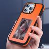 Gold Shield Two-color Carbon Fiber Ink Screen Case for iPhone16 pro/iPhone16 Pro Max, Fully Wrapped, Fully Covered, Anti-drop and Anti-scratch