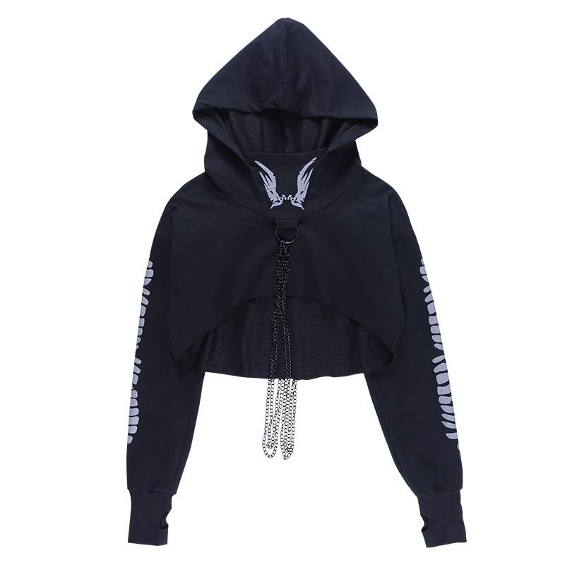 Hoodies for Women,Womens Winter Cat Ears Fishbone Print Loose Hooded Sweatshirt Short Blouse Hoodies for Women,Womens Winter Cat Ears Fishbone Print Loose Hooded Sweatshirt Short Blouse