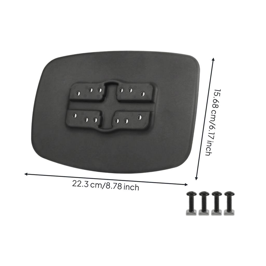 Equipment Mount FoundationResistant Flexible Mounting Base GlueOn