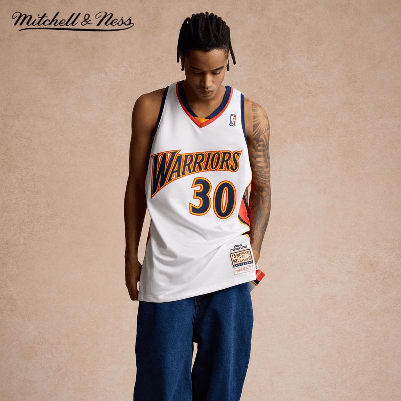 NBA Stephen Curry Golden State Warriors White Mesh Jersey 2XL