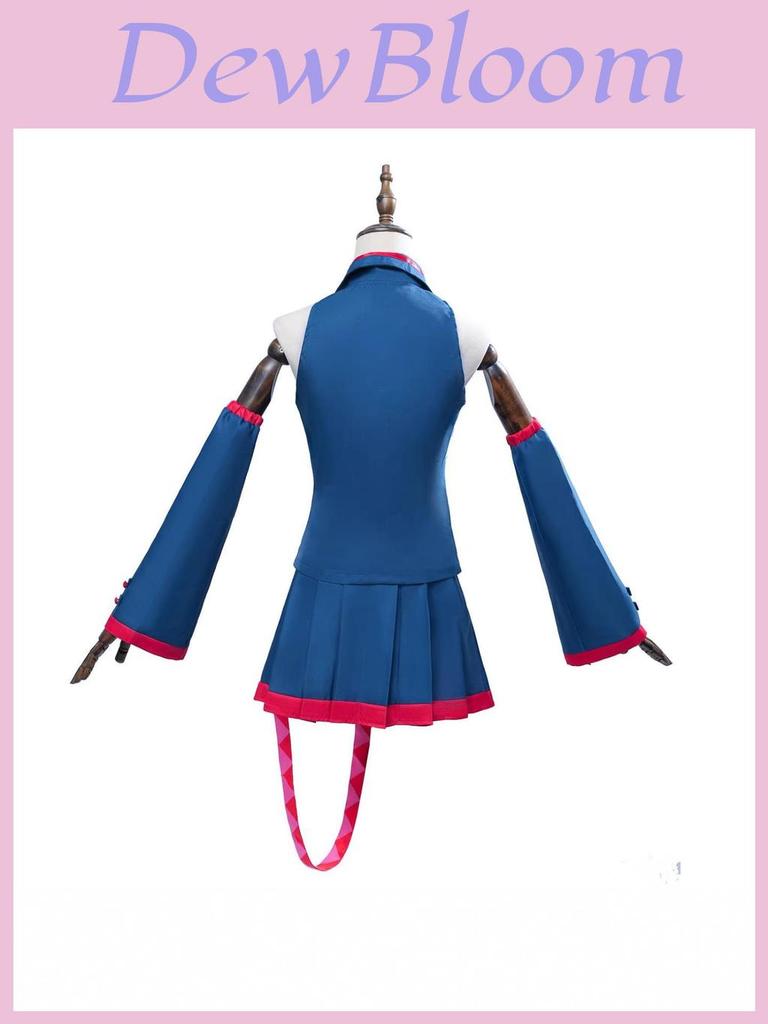 Hatsune Miku Game Theme Cosplay Costume For Halloween With Soft Fabric For Anime Role Play