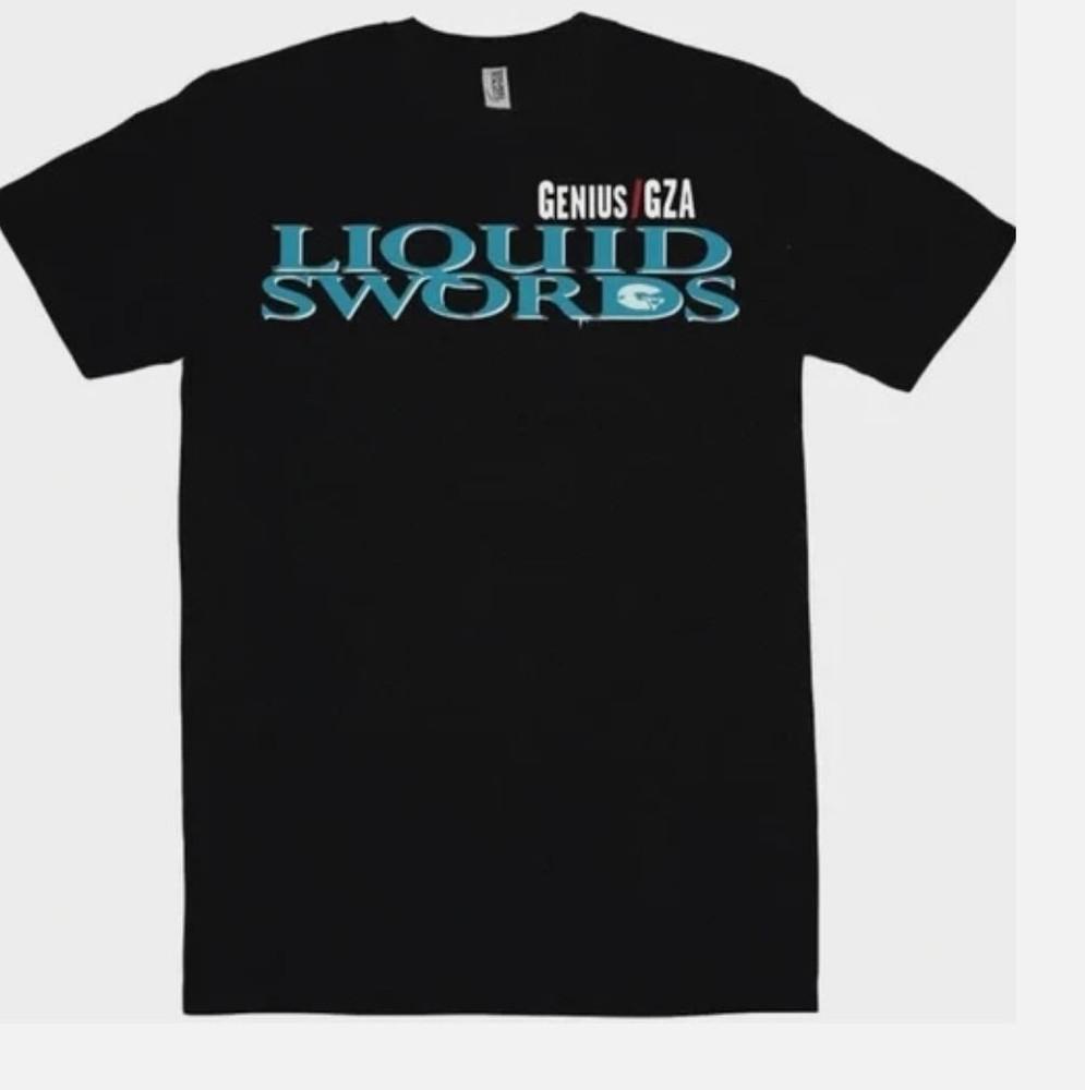 Gza Liquid Swords Гений GZA Футболка S-5XL Новая 2023 Быстрая доставка!!!! Футболка Unisex S