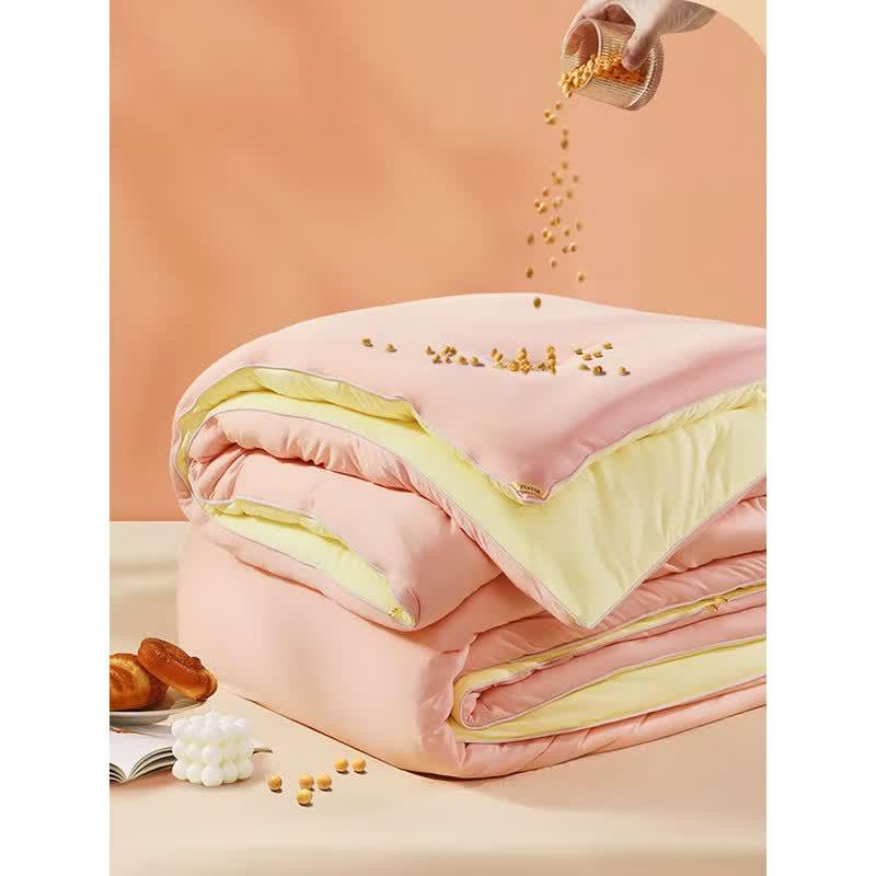 FUANNA Super Soft Knitted Mulberry Silk & Soybean Blend Quilt