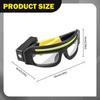 Headlamp LED Glasses Head Lamp Compact 5 Modes for Adults Headlight Light up Camping