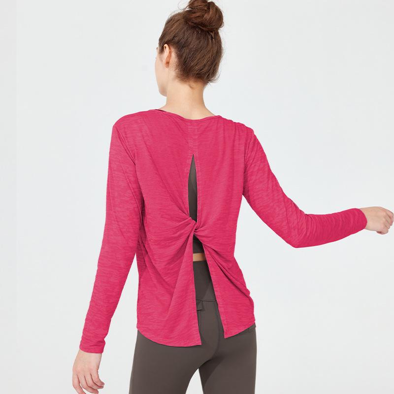 Autumn/Winter Yoga Wear: Quick-Dry Long Sleeve T-shirt Fitness Base Layer