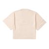 Off-White Womens/Ladies Embroidered Logo Crop T-Shirt