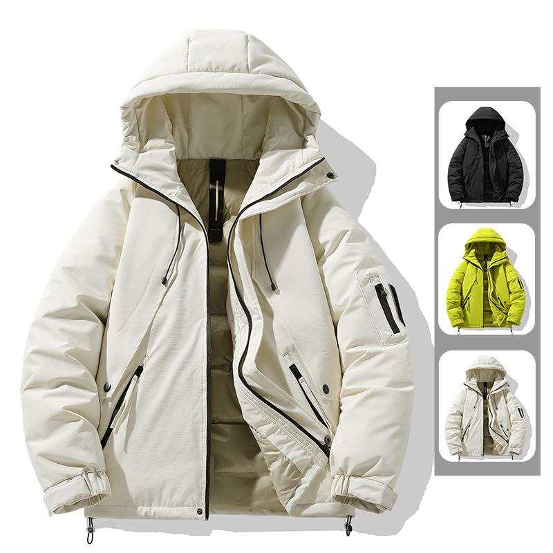 Зимняя новая национальная стандартная 85% пуховая куртка в гонконгском стиле — фото 7