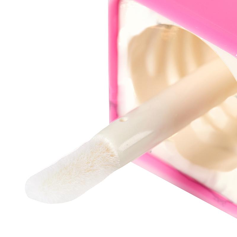 1Pc 5Ml Empty Lip Gloss Tube Clear Mini Refillable Lip Balm Bottles With Rubber Inserts