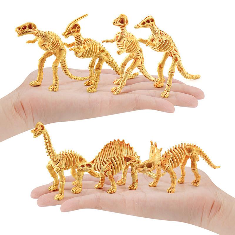 Captivating Pvc Dinosaur Skeleton Models Set Of 12 Realistic Figures For Interactive Learning And Imaginative Adventures