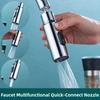 1Piece Kitchen Faucet Aerator Faucet 3 Modes Bathroom Counter-Splash Sprayer Kitchen Taps Counter-Splash Tap Booster Shower Filter