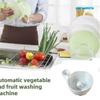 Dryer Fruit Wash Bowl Efficient Water Reuse Vegetable Washer  Kitchen Washing Tool