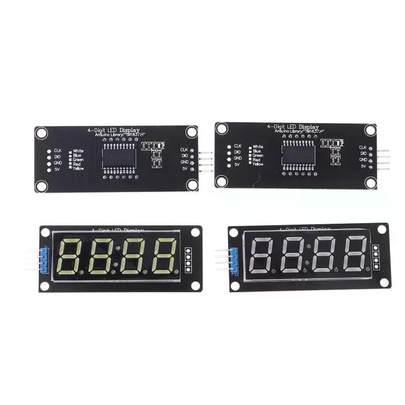 TM1637 0.56 Inch 4 Bit LED Digital Tube Display 7 Segments Display Module LED Electronic Clock Display Module Board For Arduino