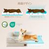 EHEYCIGA Dog Summer Pet Cat Dog High Removable All Suitable for Small and Medium Dogs Bed, Bed, Waterproof, Washable, Bed, Cushion, Resilience, Cover,
