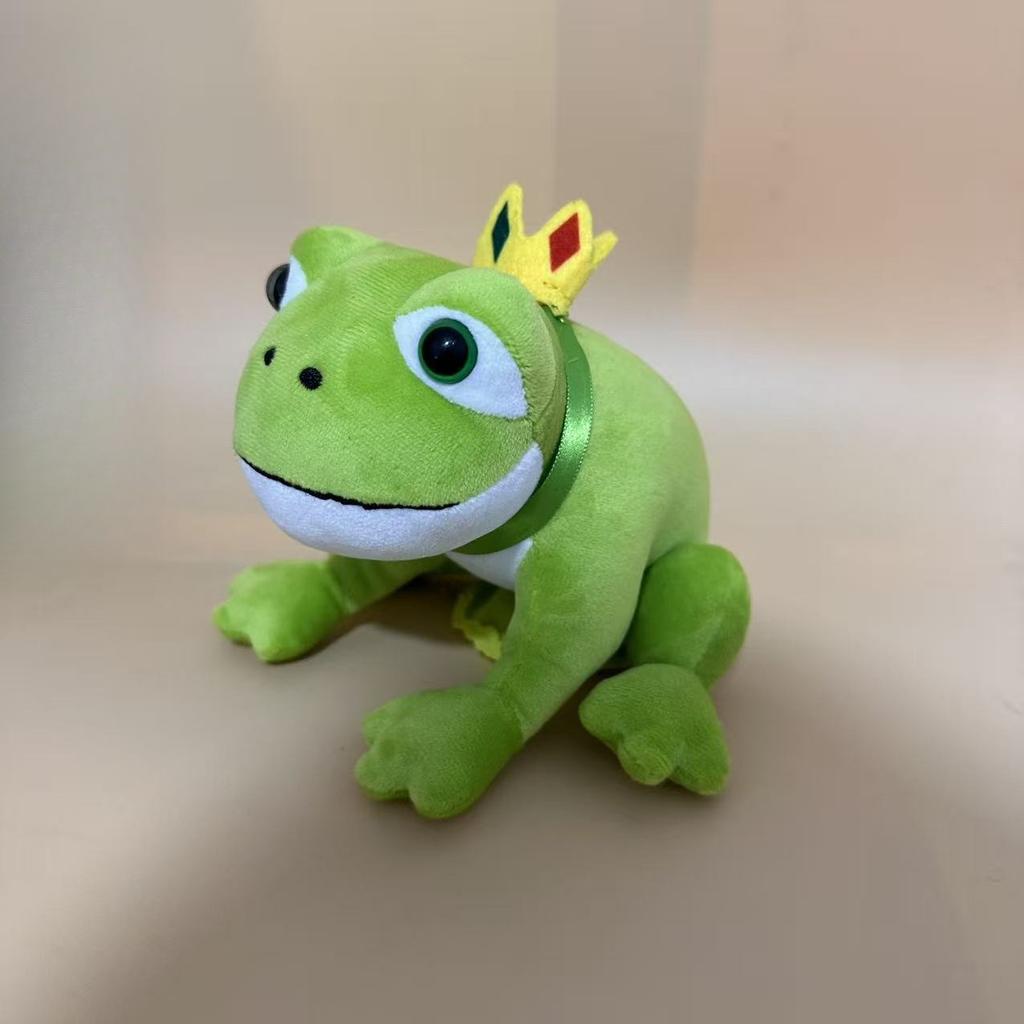 Green Magnetic Frog Stuffed Animal Plush Shoulder Plushie Lying Shoulder Plushie Kawaii Frog Party Daily Decor Birthday Gifts