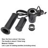 Electric Bike Speed Control Handlebar Universal Split Type Anti Slip Rubber Handle Cycling Handlebar