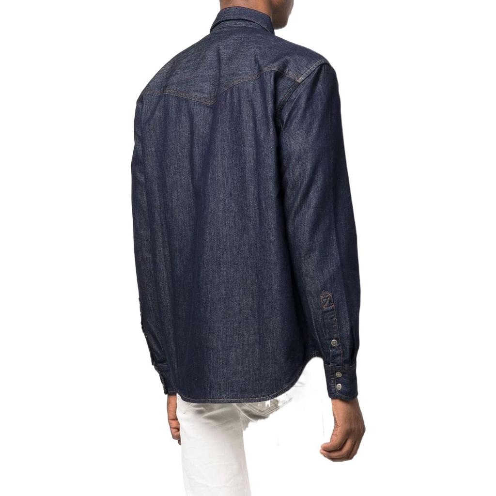DIESEL D-Ocean Western Long-Sleeved Shirt A035190CGAU01