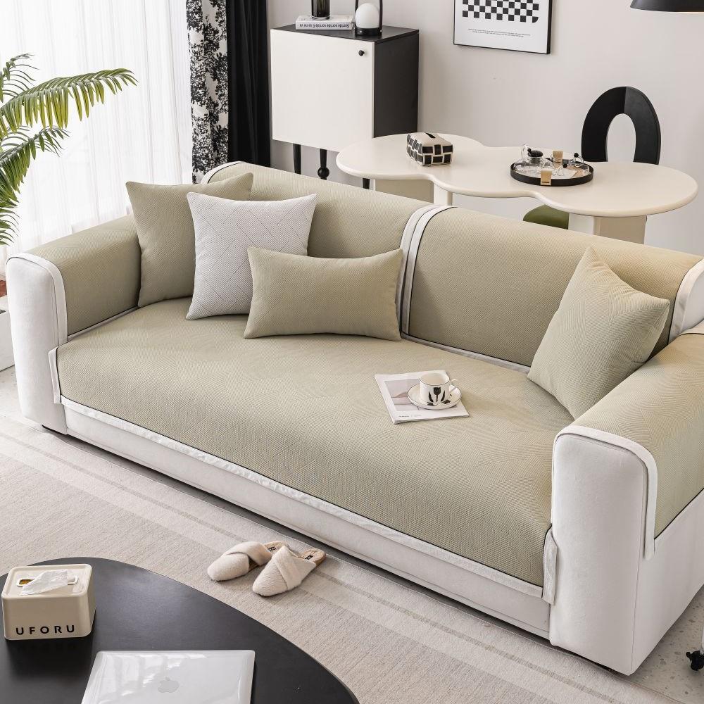 Living Room Non-slip Couch Sofa Cover  Summer Nordic Universal Chenille Sofa Cushion Cover Slipcover Funda