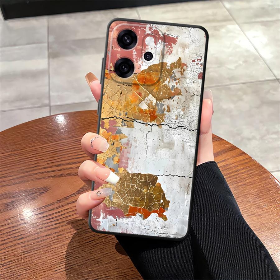 

Retro Rust Marks Case for Oppo A78 A93 A98 A83 Reno 4F 5 6 7 8 10 11 14 A84 F9 F11 F29 A74 A76 A96 Phone Cover OPPO A98