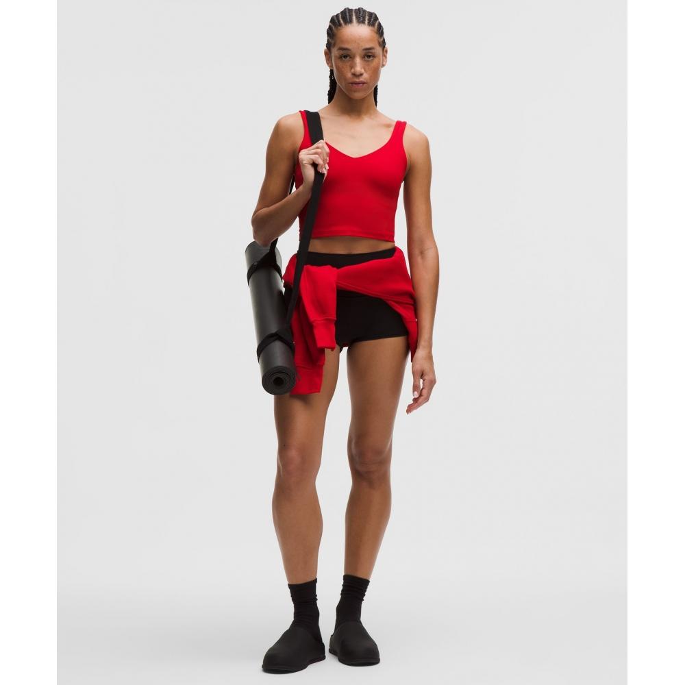Lululemon Align  TAnk Top  Light Support  A B Cup Oxford Red