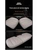 2025 All-Season Universal Breathable Leather Car Seat Cover Set - 5-Seat, Full Surround, Three-Piece