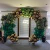 99pcs Balloons Garland Arch Kit with Green Gold Balloons for Engagement Wedding Birthday Baby Shower Gender Reveal Decor
