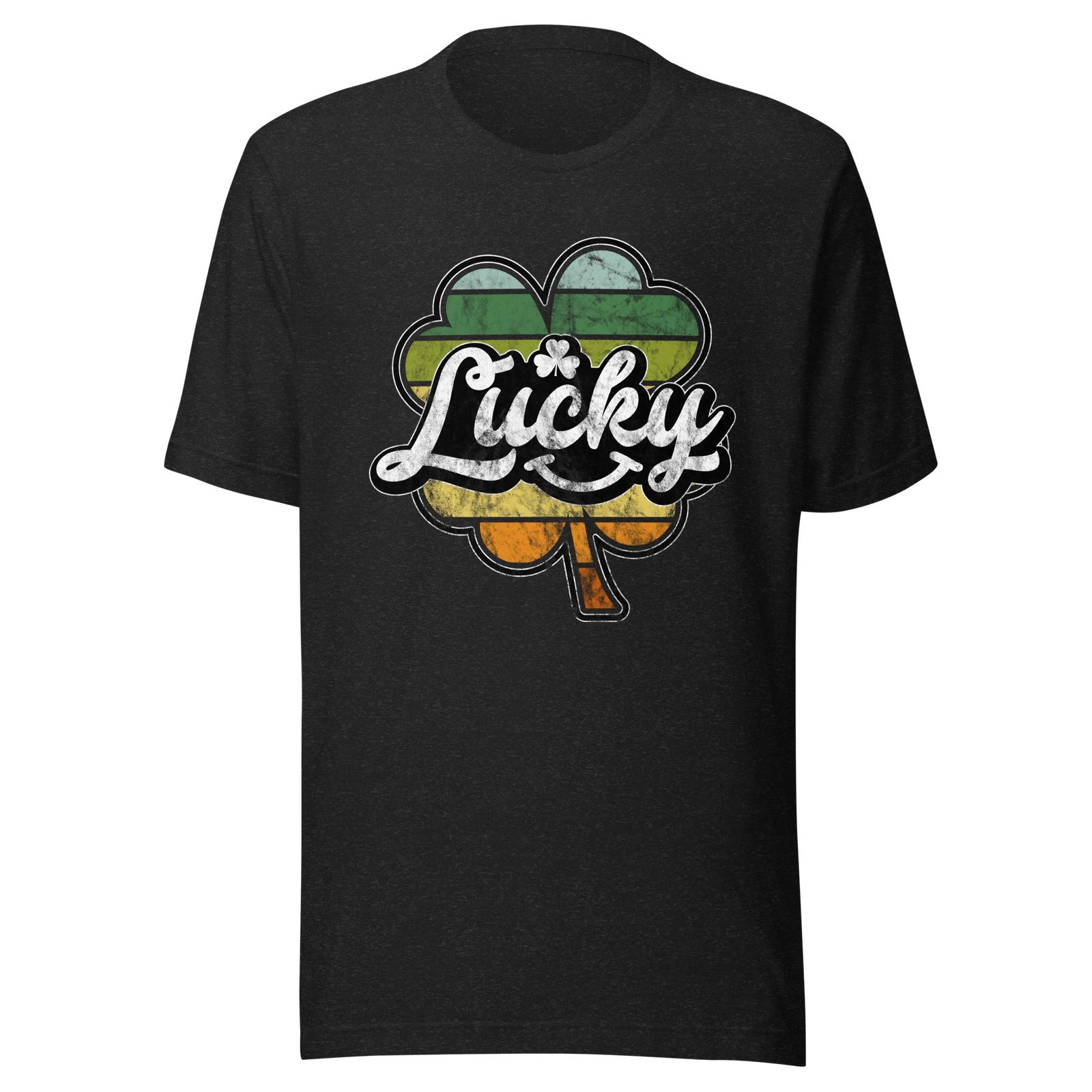 St. Patrick s Day Lucky Shamrock Tee - Embrace the Irish Charm! 1 2XL