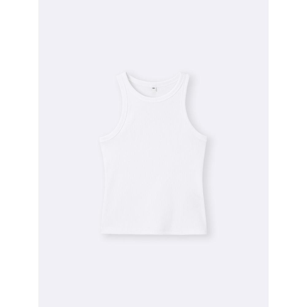 GU by Uniqlo Ribbed Tank Top Os+ec