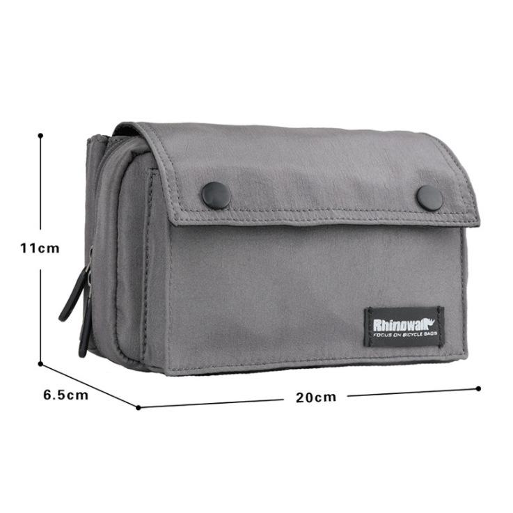 Multifunctional Waterproof Bicycle Front Bag, Casual Cycling Single Shoulder Pannier Bag Portable Storage Handbag