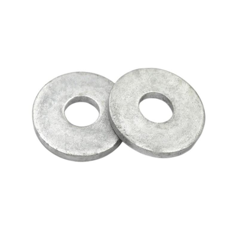 Thickened Hot-Dip Galvanized Non-Standard Metal Flat Sealing Washer Spacer M8x16x1.6