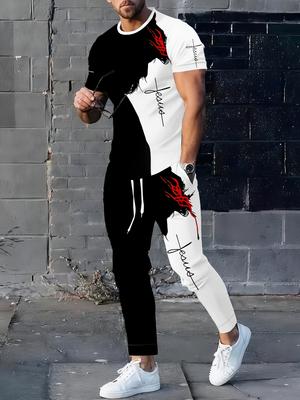 Der neue Herrenanzug für den Sommer 2025 ist ein lässiger, bequemer Streetwear- und Outdoor-Sportanzug