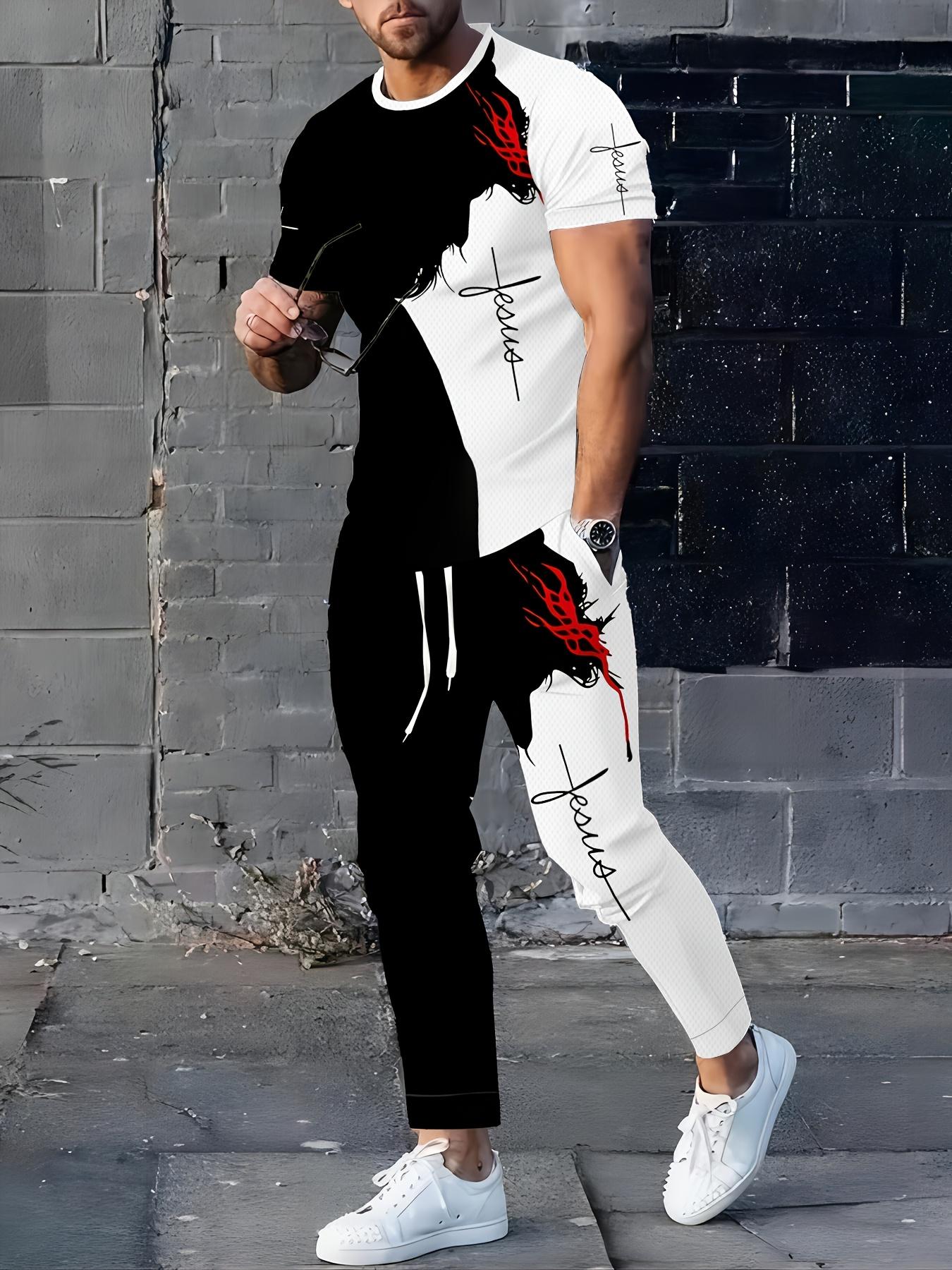 

The 2025 summer new men s suit is a casual comfortable street fashion and outdoor sportswear S