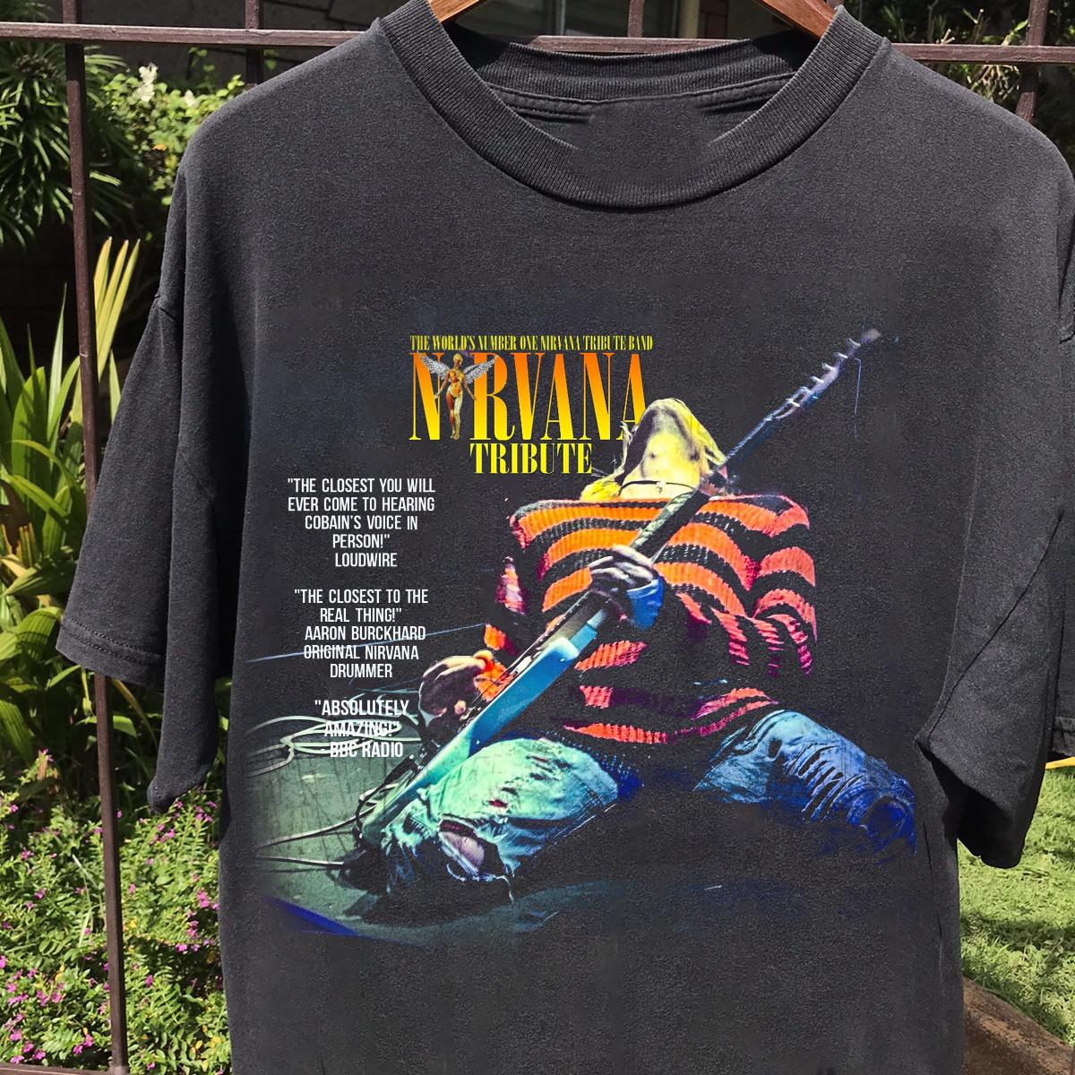 Nirvana Tour Collection Band Gift For Fans S to 5XL T-shirt MA898 L