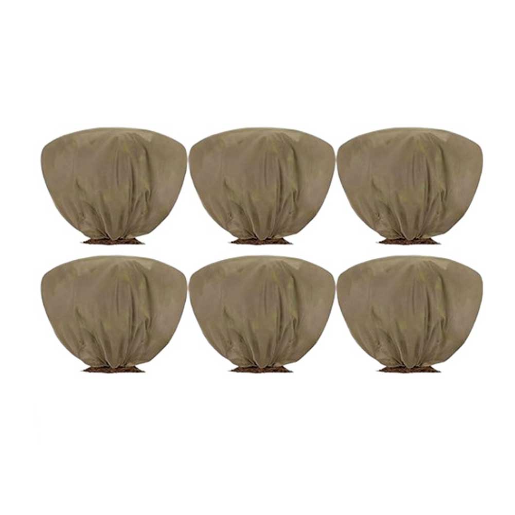 Winter Plant Covers with Drawstring Closure Large Freeze Protection Bag for Small Trees Potted Plants and Garden Shrubs